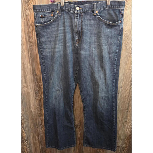 Lucky Brand Other - Lucky Brand Dungarees Casino Bootleg Jeans Men Sz 38 (39x32) Montesano USA Made